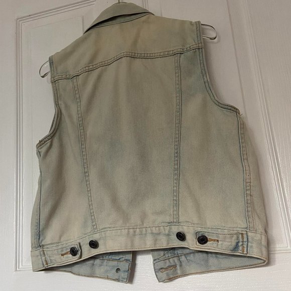 Gap Light Wash Denim Vest - Picture 5 of 5